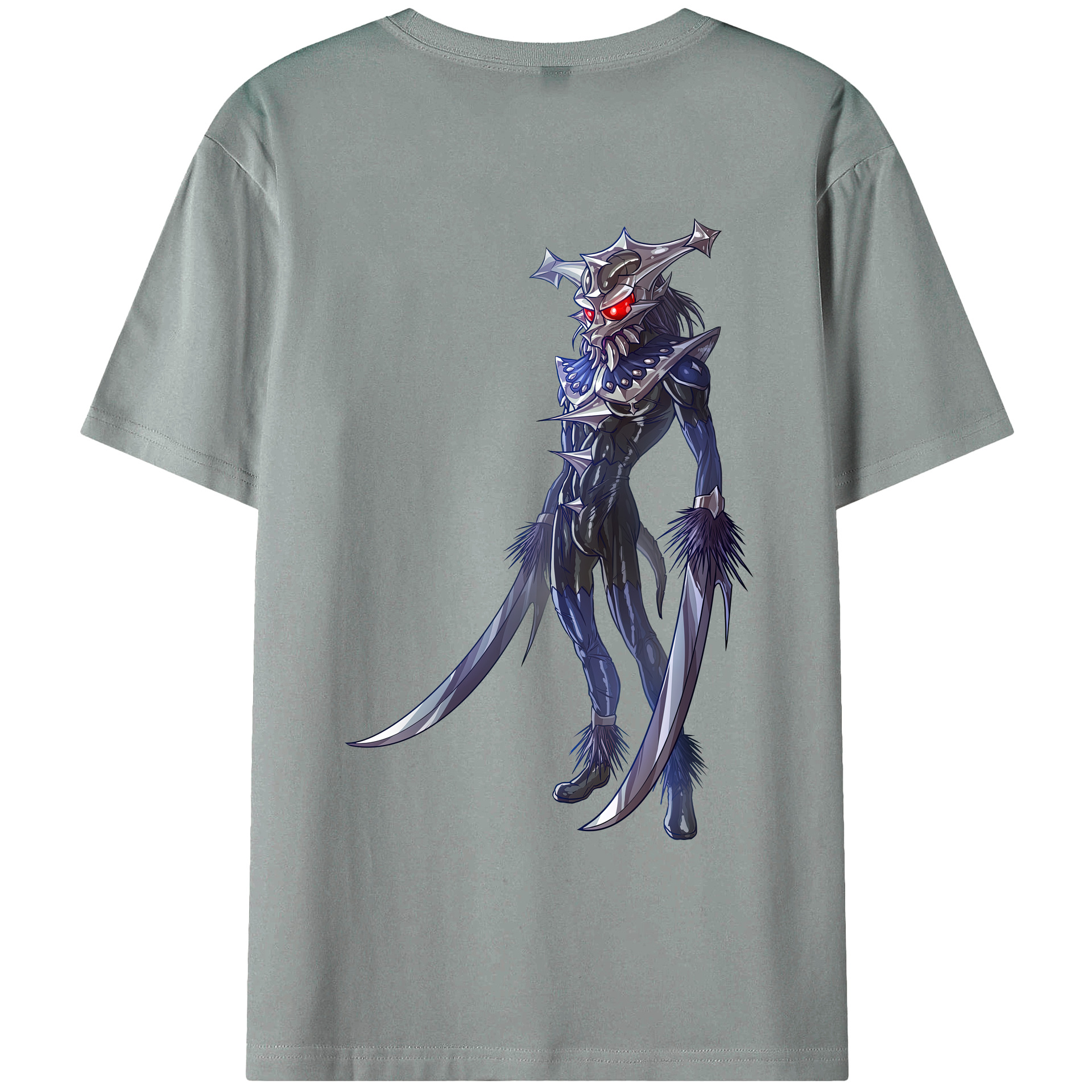 （画像用） ウルトラマン Ultraman 綿100％ メンズ半袖Tシャツ（バックプリント） 通気性